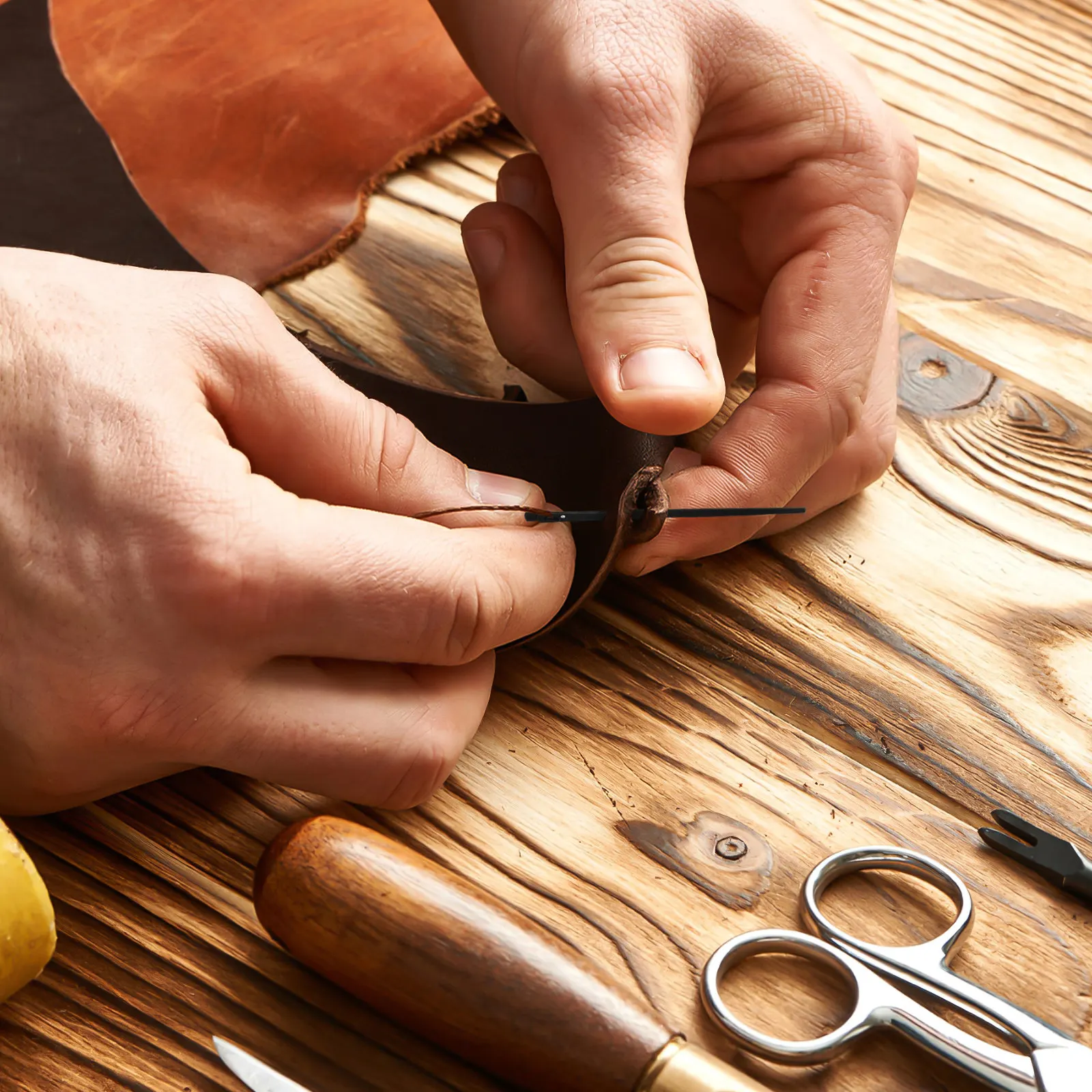 เข็มเย็บหนังเหล็กแข็งแรง 8 ชิ้ - Leatherwork Hand Sewing Needles บทวิจารณ์และราคา
