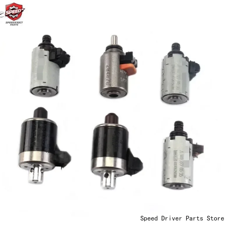 Renovate 6PCS 722.6 Transmission Solenoids Set for Mercedes Benz 5-Speed Automatic Gearbox Solenoid Kit Tools Car Accessories