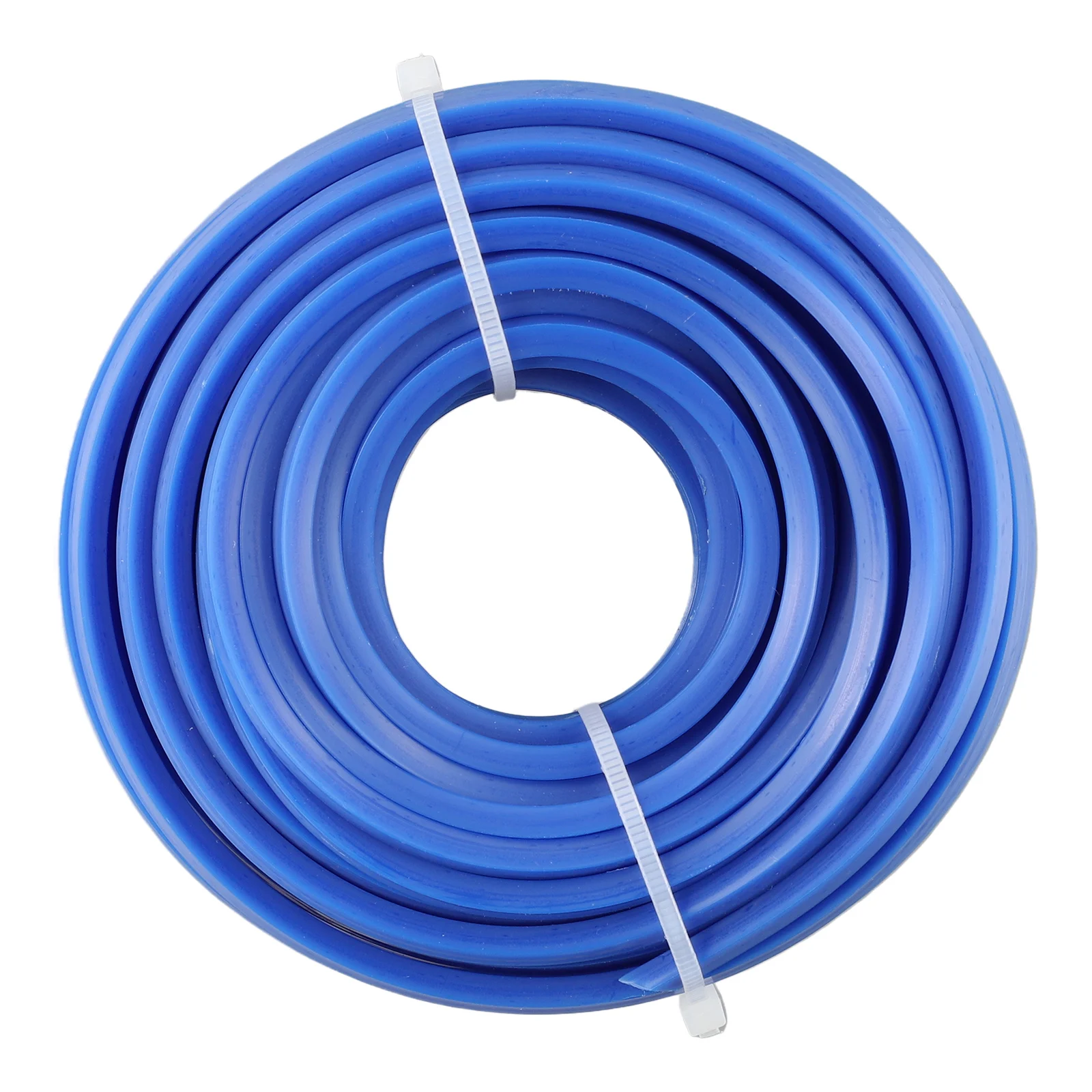 Blue Nylon Square Trimmer Line, 4mm x 10m, Lightweight Cord for Electric Trimmers, Easy Work, Convenient Installation