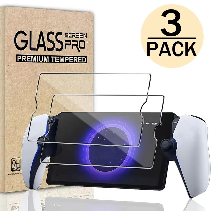 For Sony PlayStation Portal 9H Hardness Anti-Scratch Temperd Glass Screen Protector Game Machine Protective Films for Sony