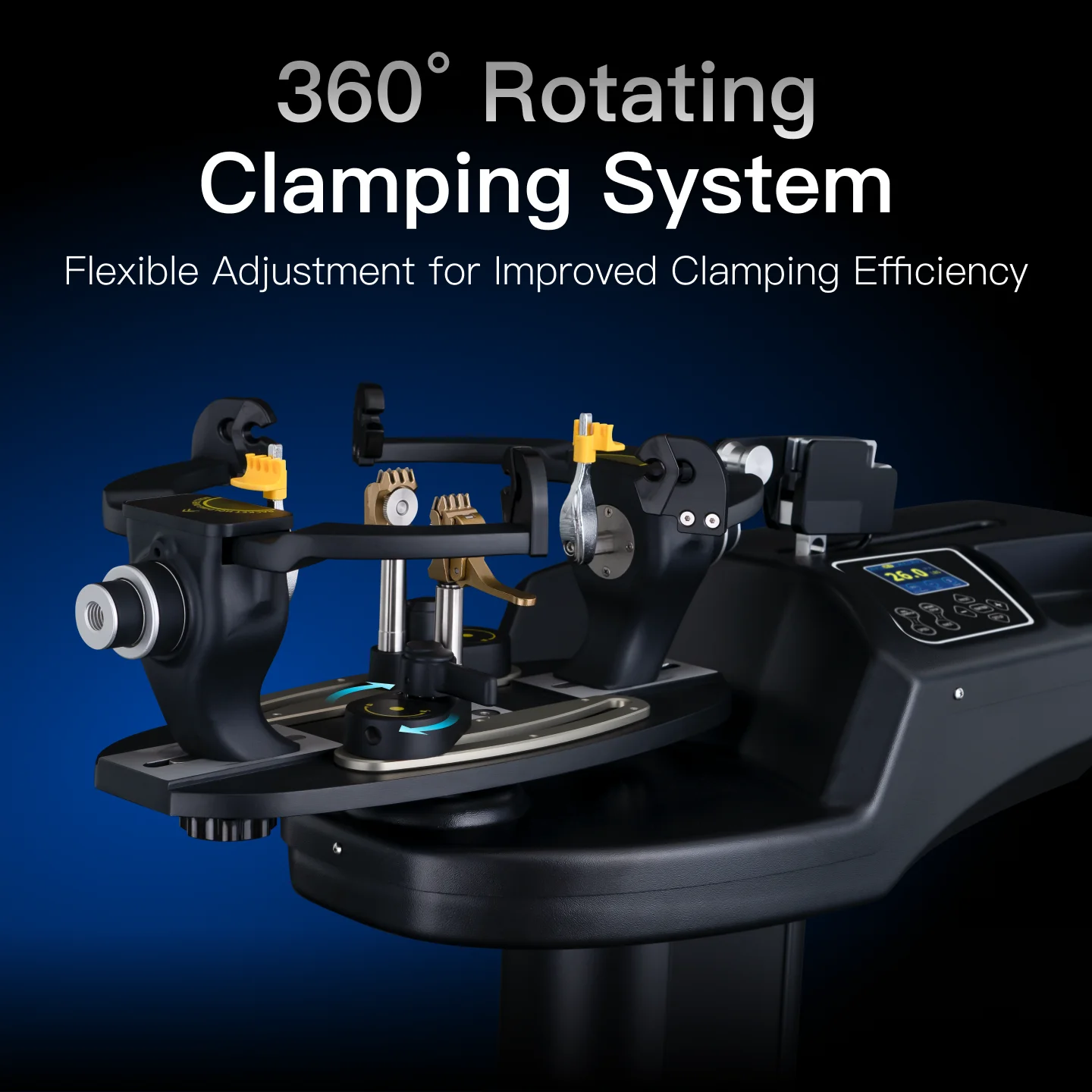 Mesin Penyetel Senar Raket Badminton/Tenis Otomatis Cerdas S3169 Berbahan Logam yang Tahan Lama