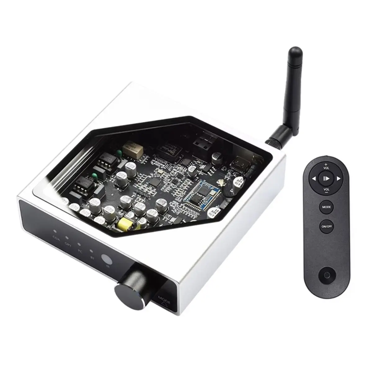 D5 Lossless Audio Decoder QCC3034 Bluetooth Audio Receiver ES9018K2M Digital Optical Coaxial Input HIFI Bluetooth