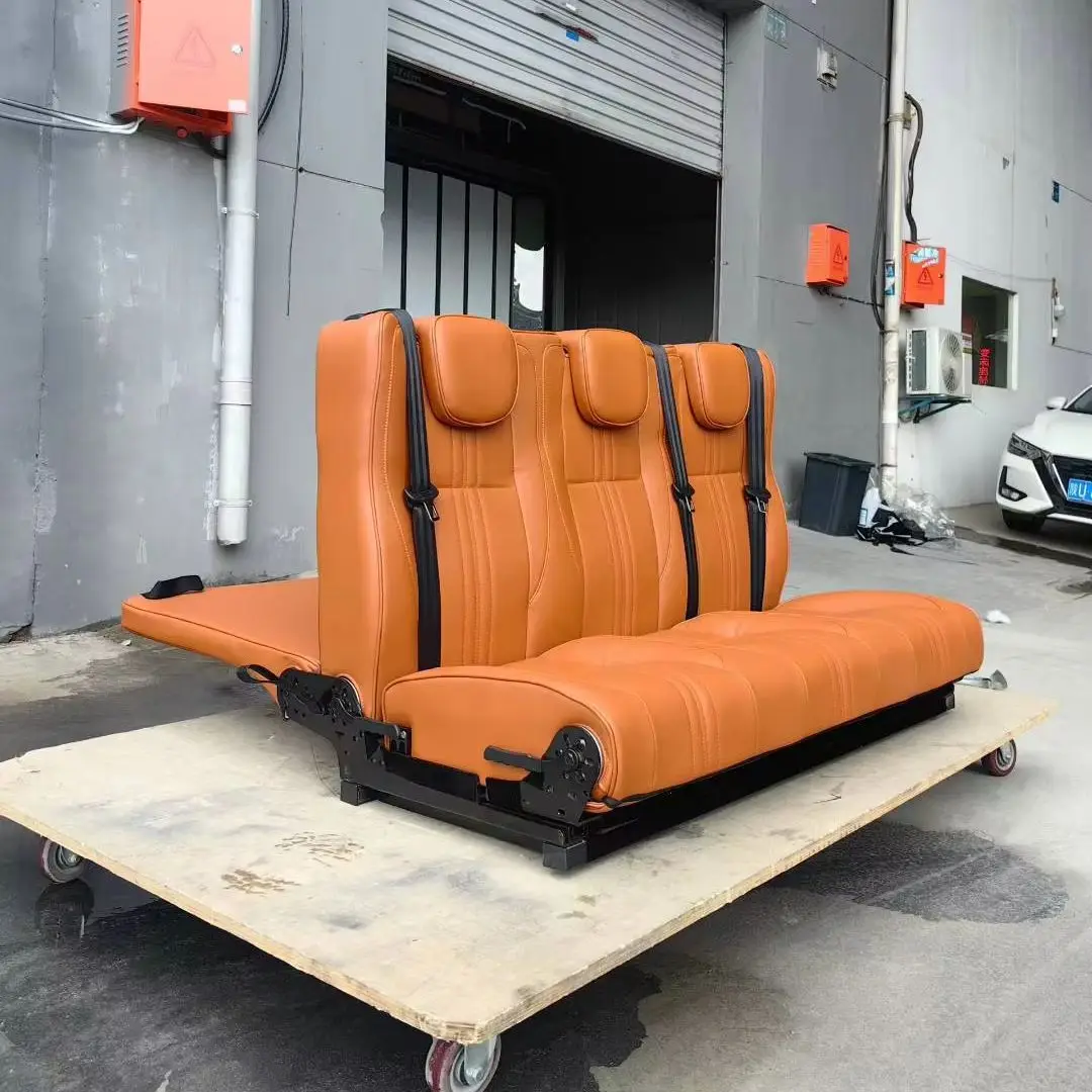 Wholesale Customizable Multifunctional Foldable Sofa Seat Adjustable Passenger Bed for RVs Motorhomes & Camper Vans