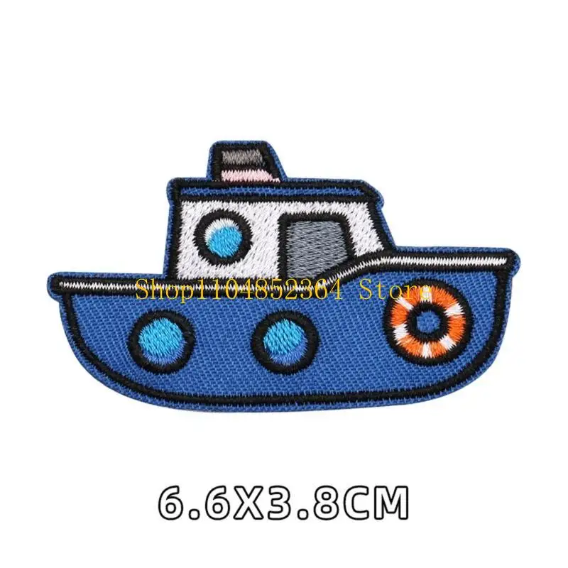 652F 10Pcs Cartoon Auto Stickerei Applique Eisen Auf Stoff Patches Für Kinder Kleidung – Detail 4