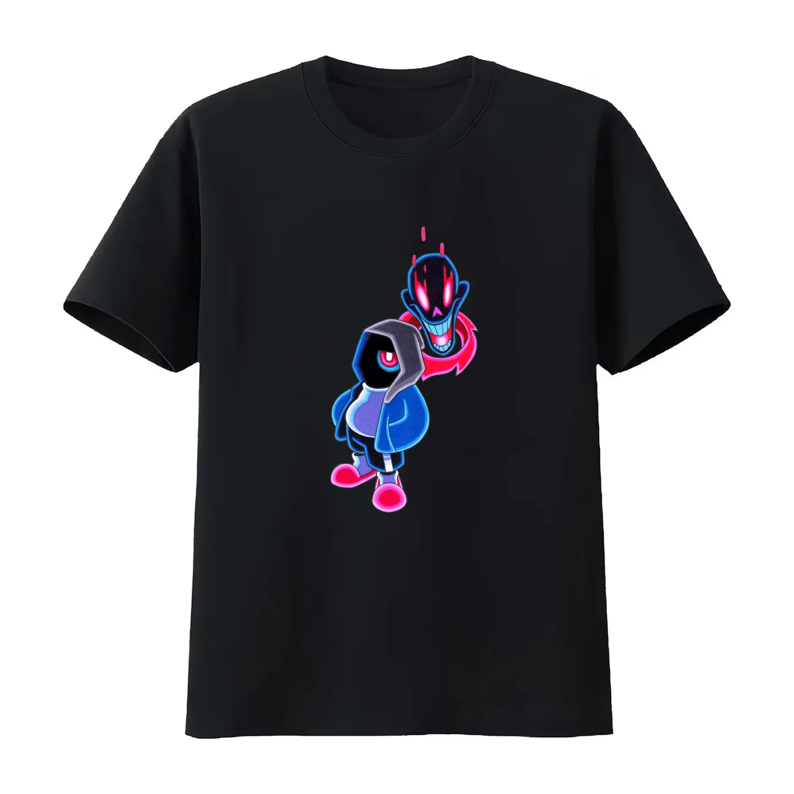 Yet another Dusttale doodle T-Shirt Summer Casual Cotton Tee Oversized Streetwear Tops Vintage Graphic Print 100% Cotton
