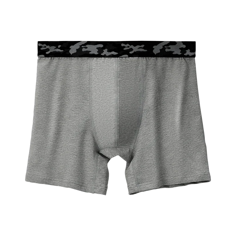 Men's cotton athletic pants for leg protection, loose fit, straight crotch, suitable for running, breathable, dark blue color.