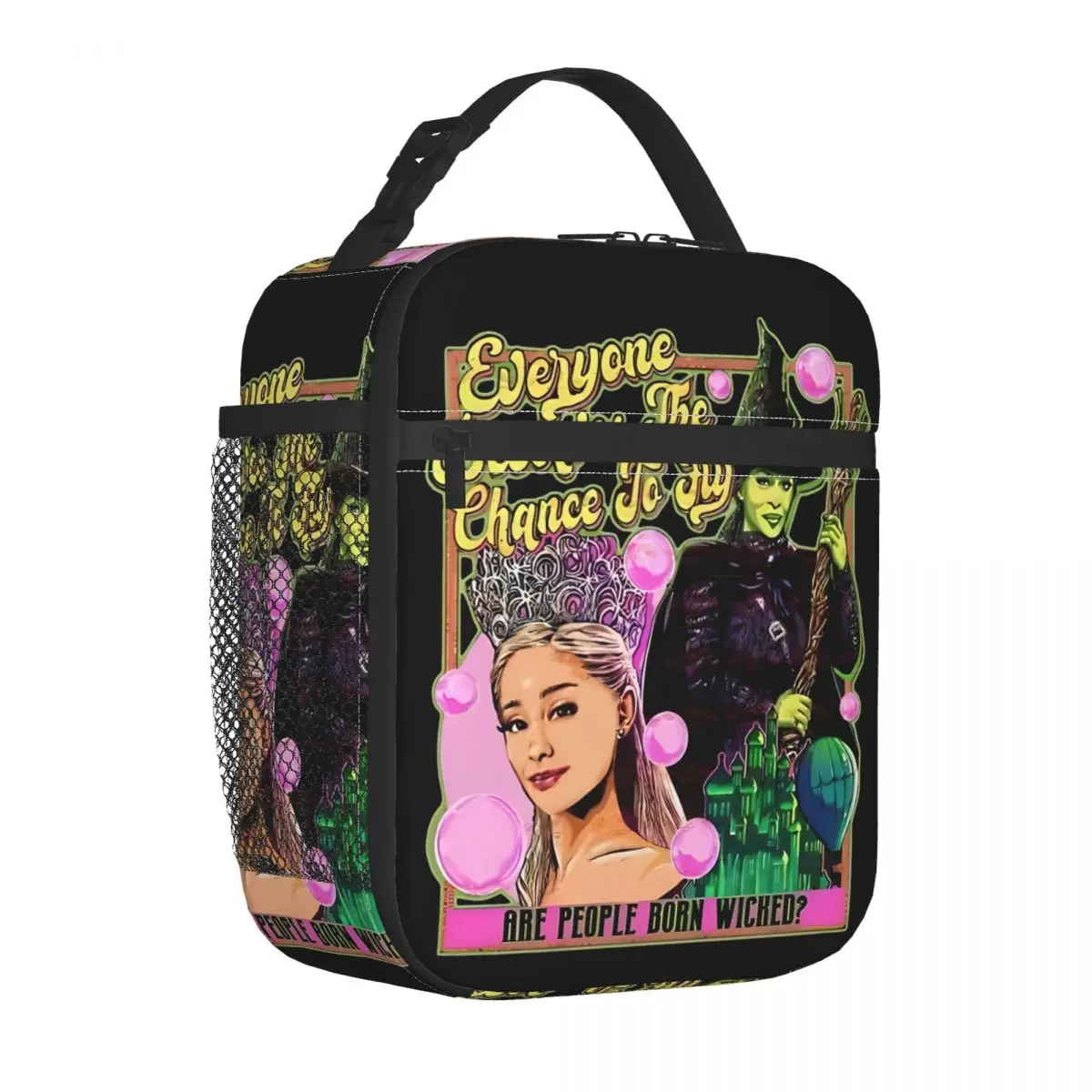 Wicked Insulated Lunch Bags Leakproof Everyone Deserves the chance to Fly Lunch Container Cooler Bag Tote Lunch Box Food Handbag