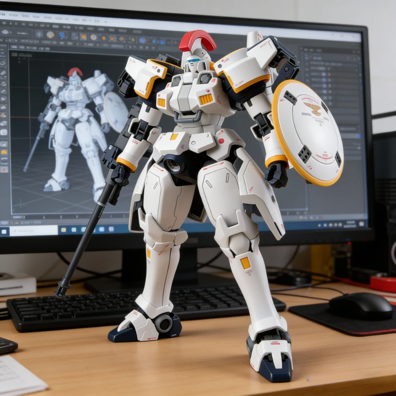 

Bandai Authentic Gundam Model Kit MG 1100 Tallgeese OZ00MS Gunpla Action Figure Assembly Robot Toy Christmas Gift