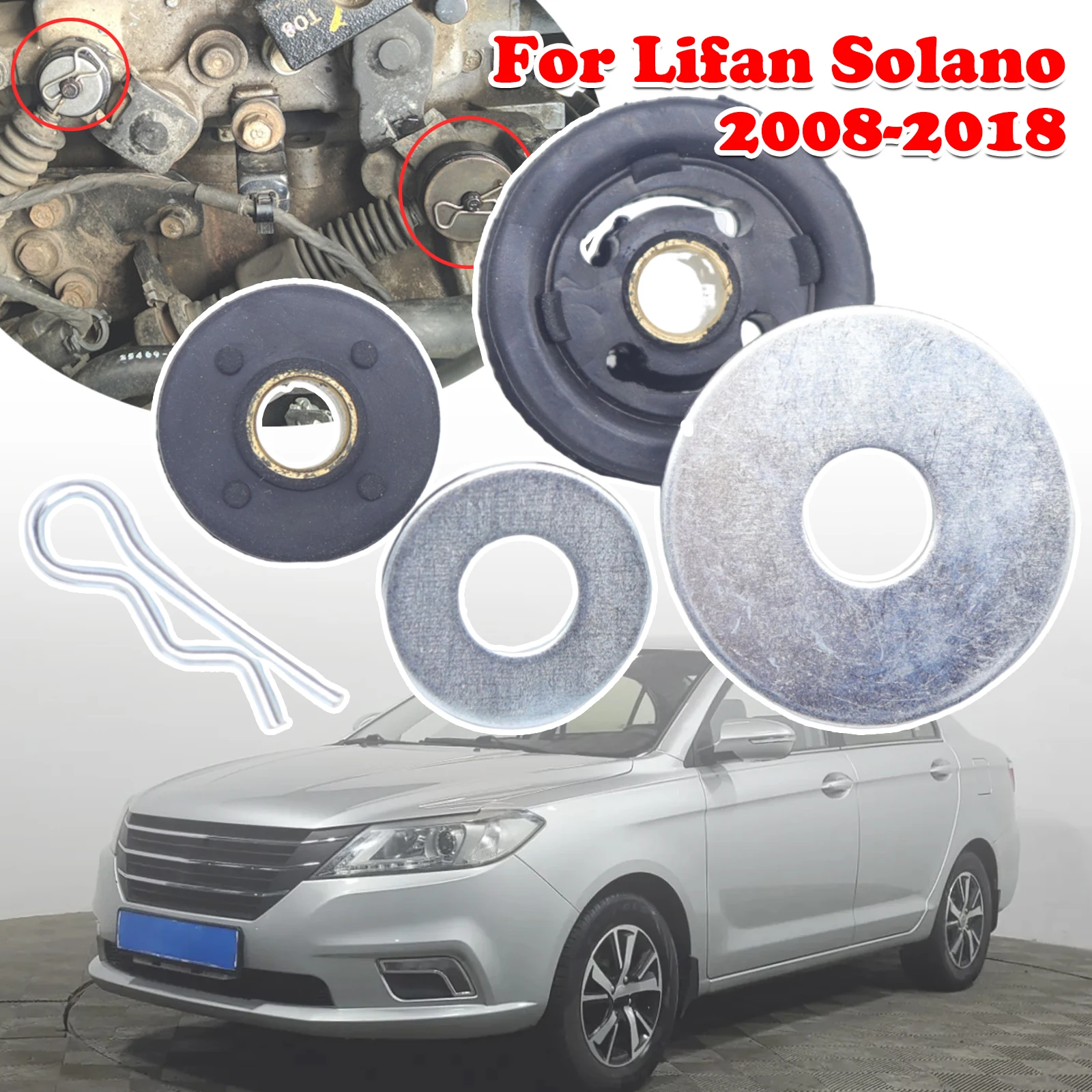 

Updated Manual Gear Shift Cable For Lifan Solano Linkage Bushing Selector Washer Cotter Pin 2008 2009 2010 2011 2012 2013 - 2018