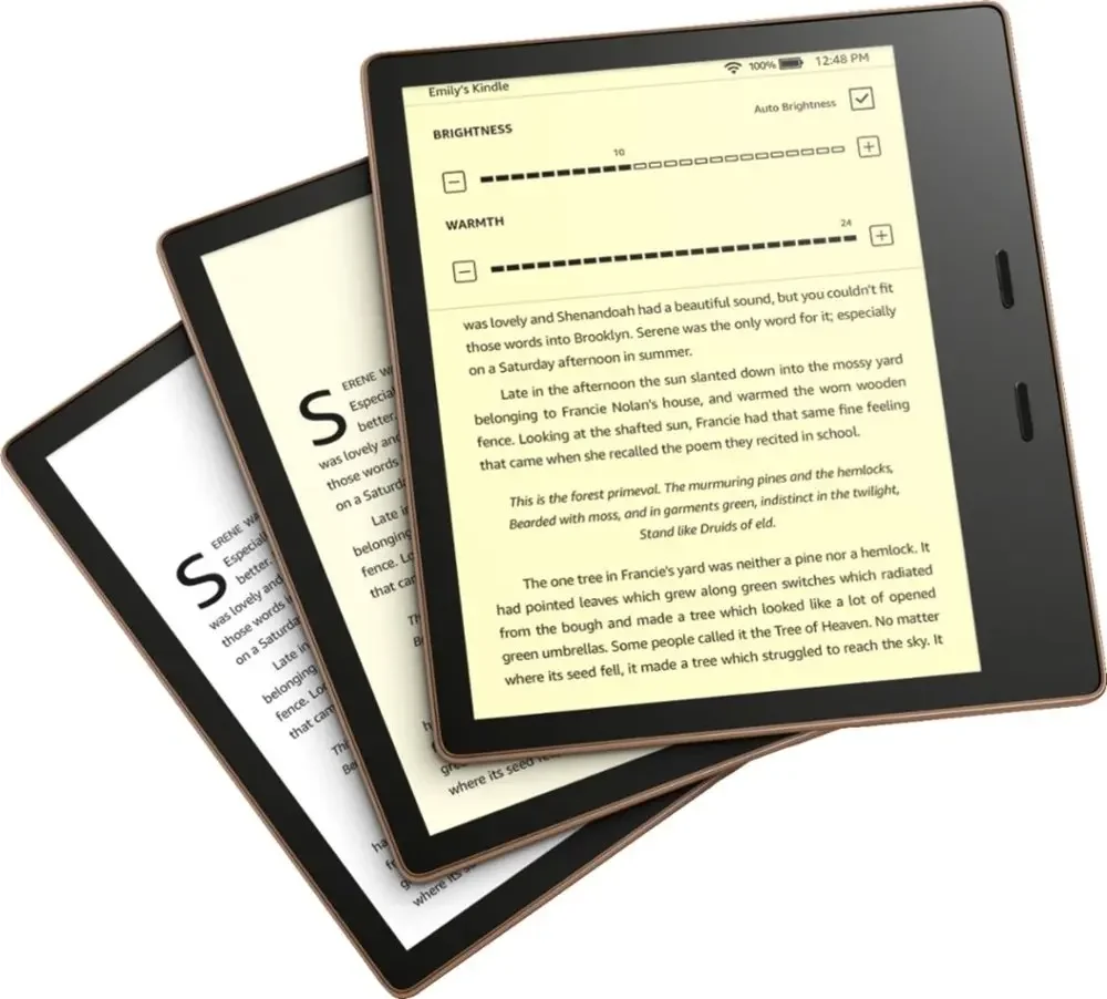 100% оригинальная оптовая цена на складе Kindle Oasis с регулируемым теплым светом E-Reader (рекламная поддержка)