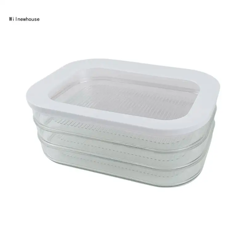 

Practical Fridge Freshness Keeping Box Storage Container for Refrigerator Dropship