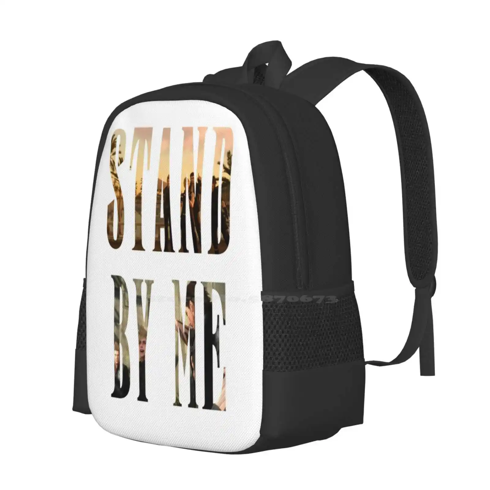 Ffxv Stand By Me Backpack For Student School Laptop Travel Bag Xv 15 Car Boyband Noctis Lucis Caelum Ignis