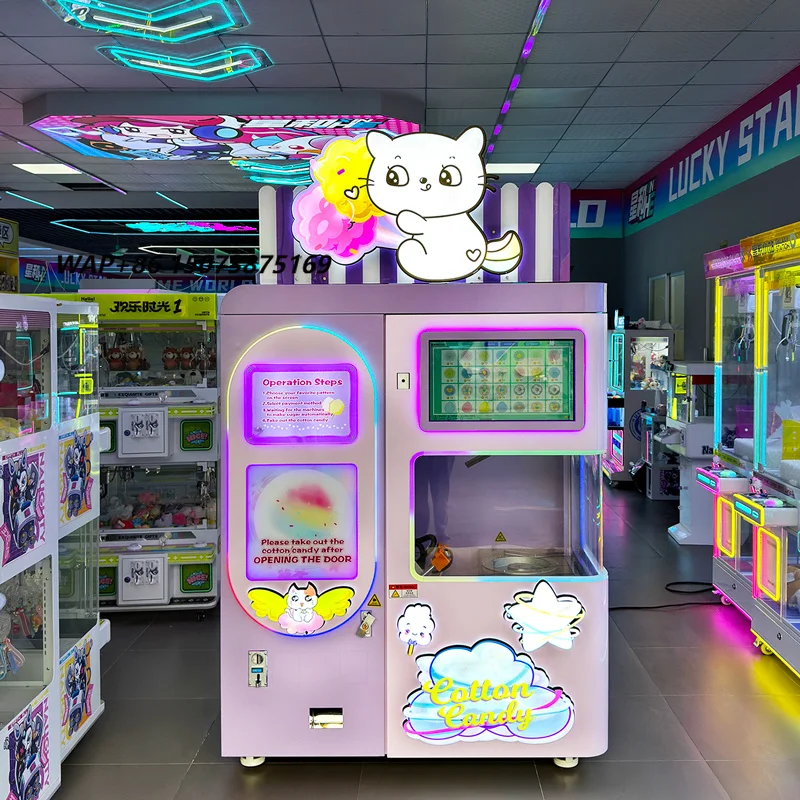 Coin-Operated Automatic   Candy Vending Machine 36 Flower Shape for Shopping Mall 110V/220V Custom Logo English