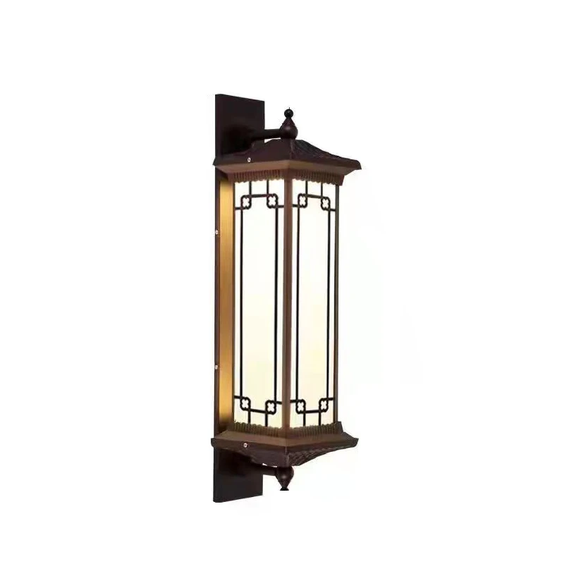PLLY Solar Wall Lamp Creativity Retro Outdoor Sconce Light LED Waterproof IP65 for Home Villa Corridor Courtyard