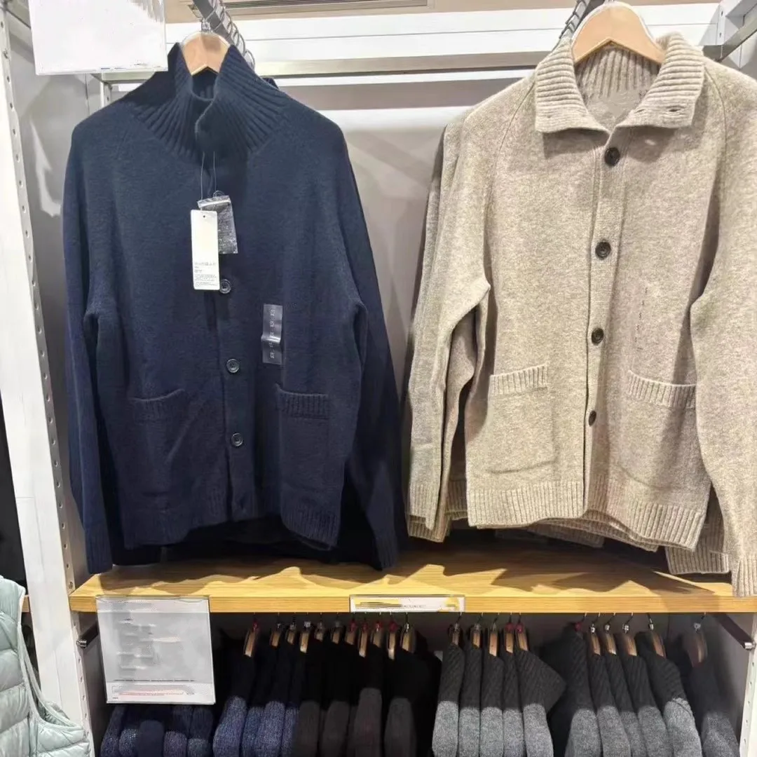 

Свободный вязаный кардиган на осень, модель SLE M, повседневная одежда, удобный, из мягкого материала, с функцией сохранения тепла