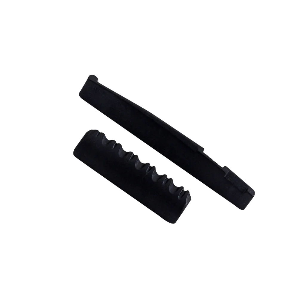 

Saddle Guitar Saddle Nut Replacement Black For Better Sound Easy Install Bridge Instrument Accessory