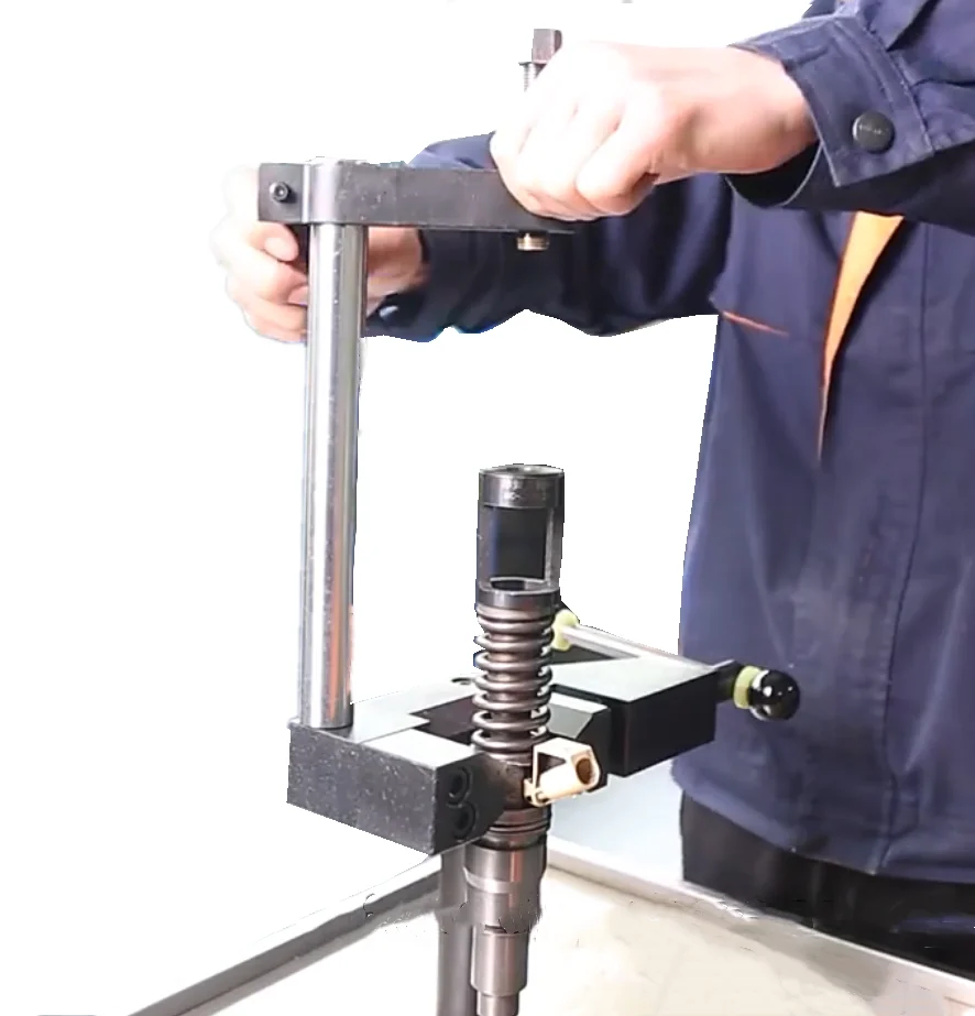 Zqym vendas quentes suporte de combustível ferramenta injetor ferramentas reparo injetor common rail suporte universal