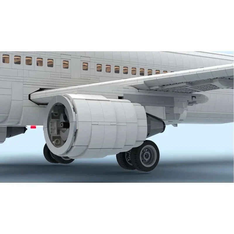 Moc Mattoni da costruzione Modello militare Tecnologia Airbus A320 Blocchi modulari Regali Giocattoli per bambini Set fai da te Assemblaggio