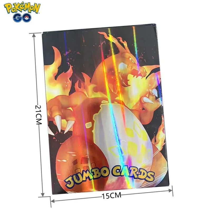 15/30 قطعة أنيمي بوكيمون بطاقات مشرقة Vmax Vstar GX كبيرة الحجم جمع بيكاتشو معركة المدرب بطاقة ألعاب أطفال هدايا