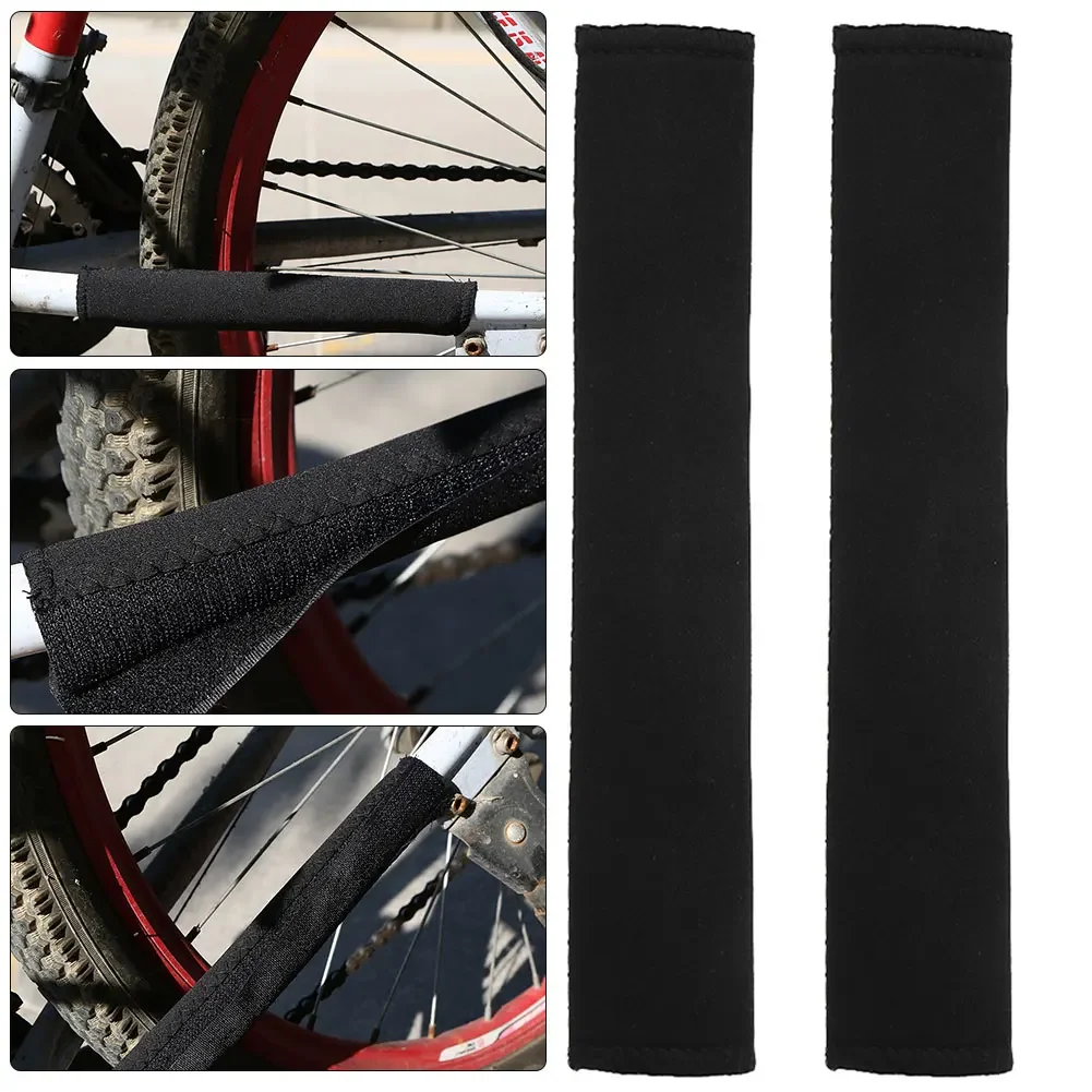 Bike Bicycle Frame Chain Protector Neoprene Cycling Care Chain Guards Protection Black Polyester Bike Accessories 2025 image 5