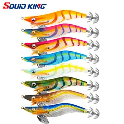 FSDZSO Squid Bait 2.5# 3.0# 3.5# Artificial Jigging Lures Slow Sinking Strong Hooks Sea Fishing Octopus Cuttlefish Luminous EGI