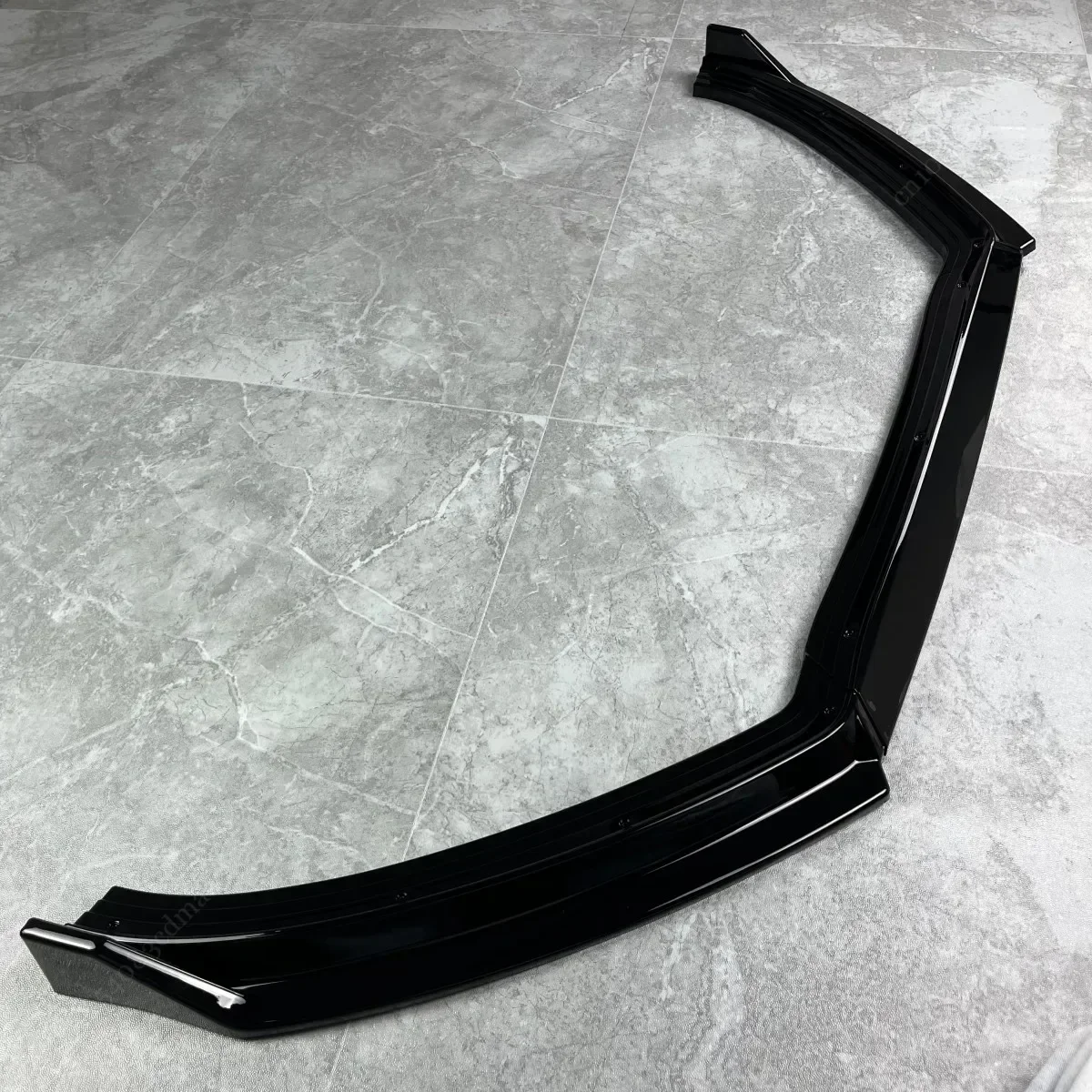 Front Bumper Splitter Lip 3Pcs for VW Polo MK5 6R Standard Pre‑Facelift 2010 2011 2012 2013 Tuning Body Kit Gloss Black UV Coat