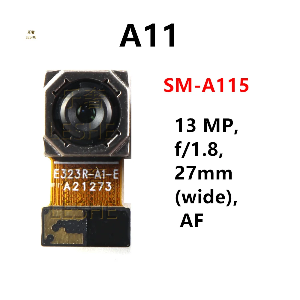 Основная задняя камера 13 МП для Samsung Galaxy A11 A115 SM-A115F, модуль задней камеры Основная задняя камера 13 МП для Samsung Galaxy A11 A115 SM-A115F, модуль задней камеры