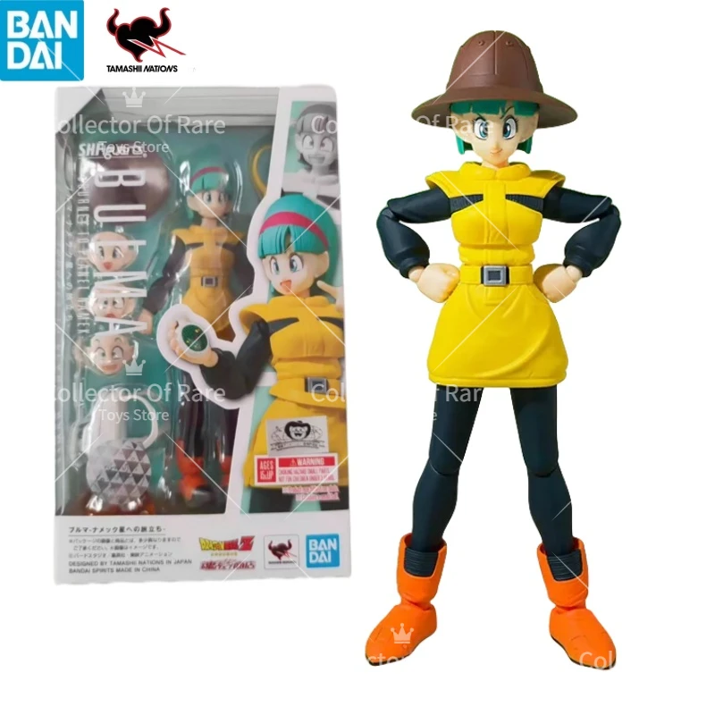 

BANDAI натуральная S.H.Figuarts SHF Bulma Journey To Planet Namek Dragon Ball аниме фигурка модель игрушка подарочная коллекция