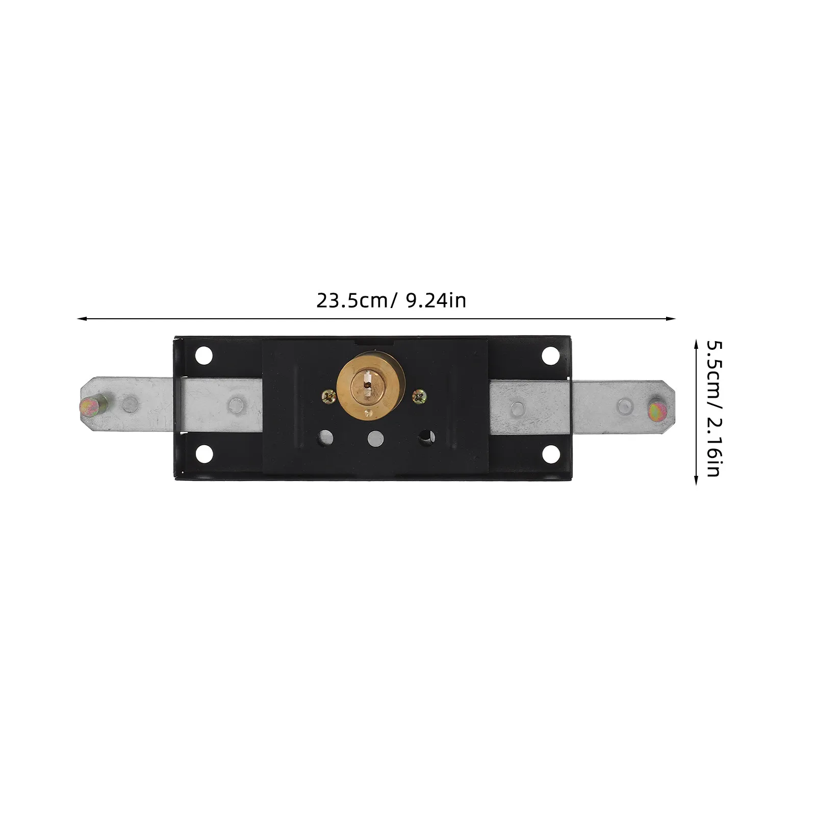 Roller Shutter Door Lock Kit Heavy Duty Garage Gate Lock for Commercial Residential Security Iron Construction Quick Secure view 6