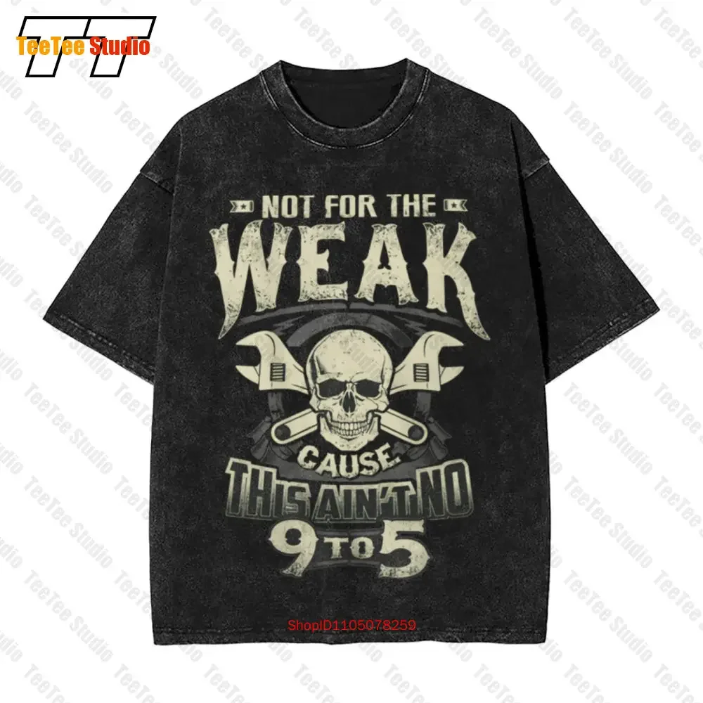 Pipefitter Not For The Weak Cause Premium Vintage Oversized T-Shirt RENS