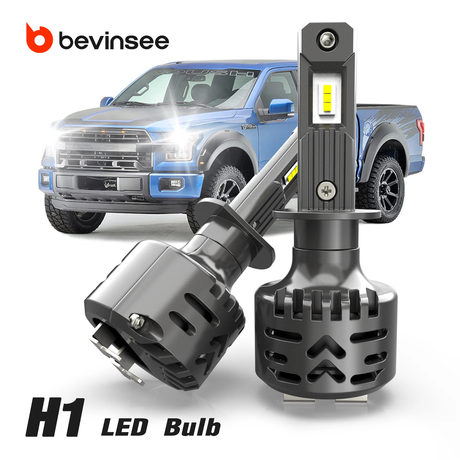 Bevinsee 2Pcs H1 Le… - image