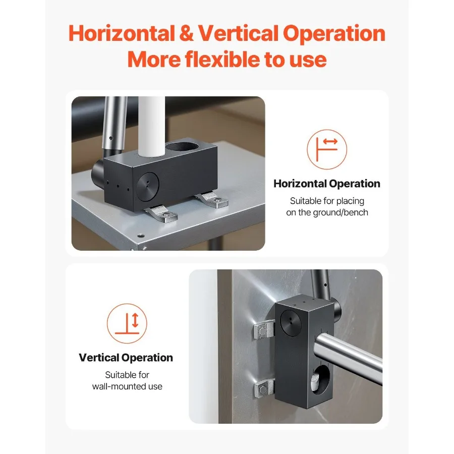 Tubería con muescas para tubos y muescas para herramienta de muescas para tuberías de 1,5 y 2 pulgadas