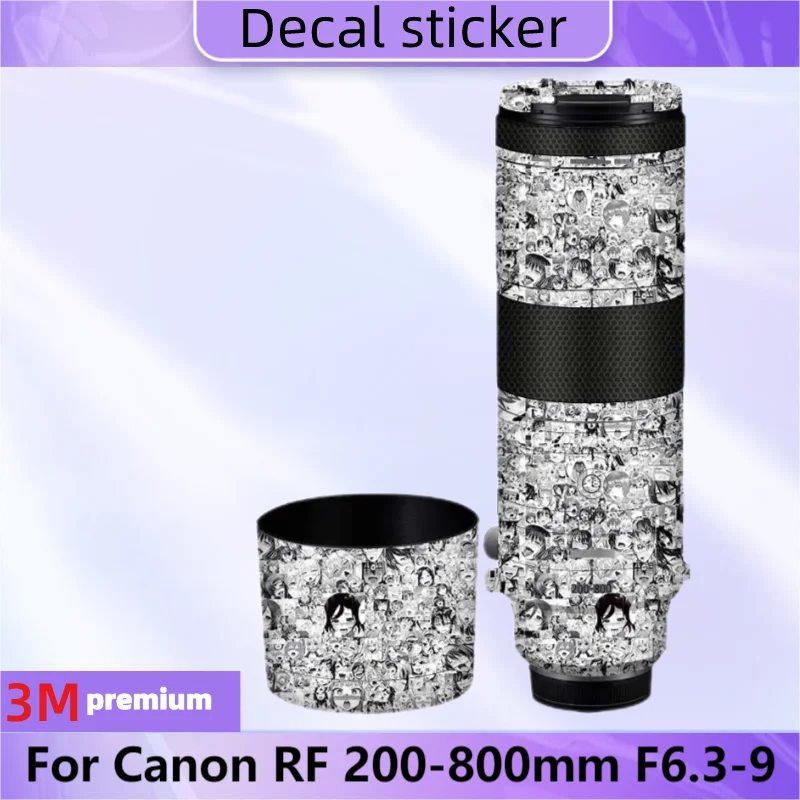 

For Canon RF 200-800mm F6.3-9 IS USM Lens Skin Anti-Scratch Protective Film Body Protector Sticker rf200-800