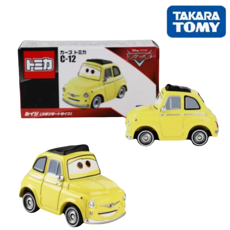 TAKARA TOMY simulation alloy die cast car model Racing Car Story Toy Boys C-12 Cabs, boys toys, holiday gifts for kids