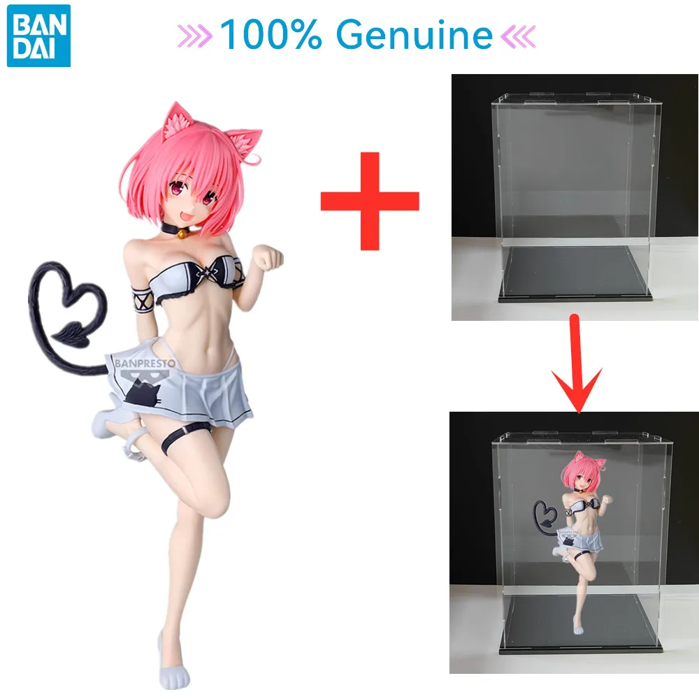 

Genuine BANDAI Banpresto To LOVEru Darkness Anime Momo Belia Deviluke PVC Action Figure Acrylic Box Figurine Toys For Gift