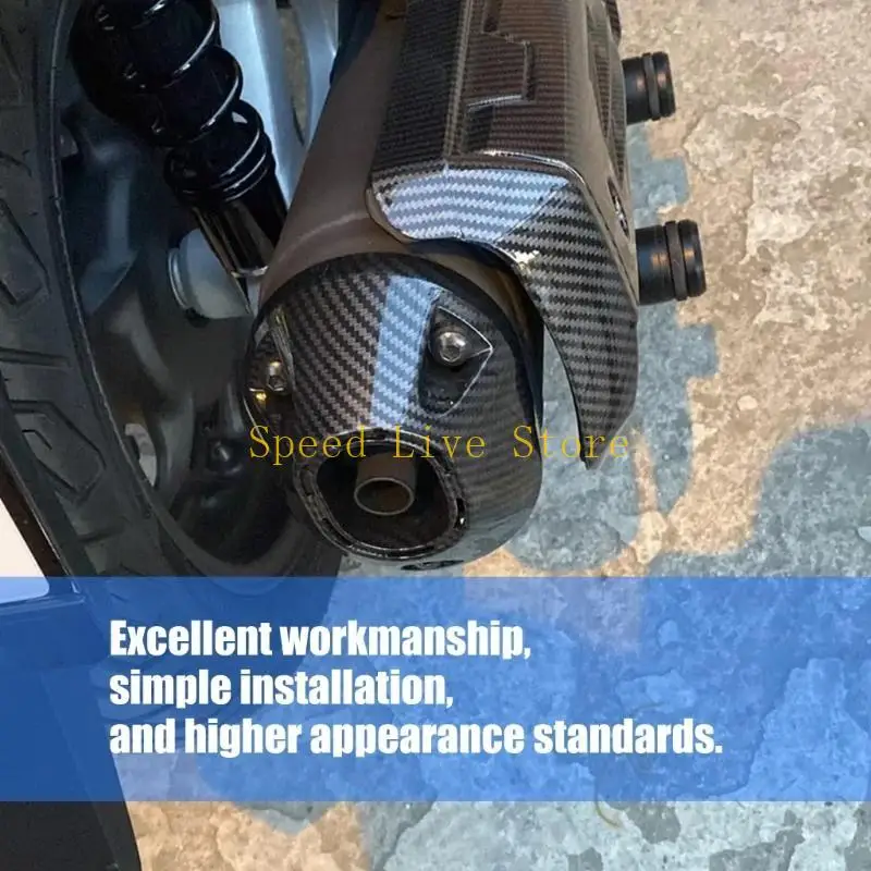 

547C Motorbike Modified Accessory for PCX160 Exhaust Muffler Pipe Cover