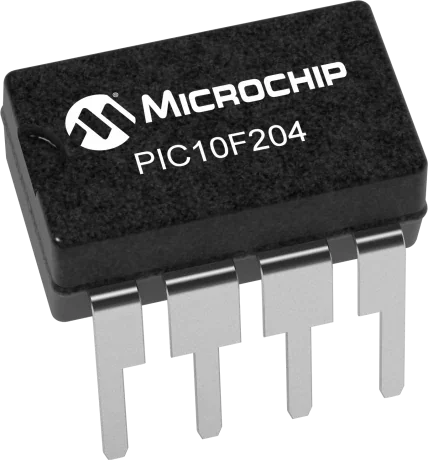 Pic10F204-I/P Ic Mcu 8Bit 384B Flash 8Dip