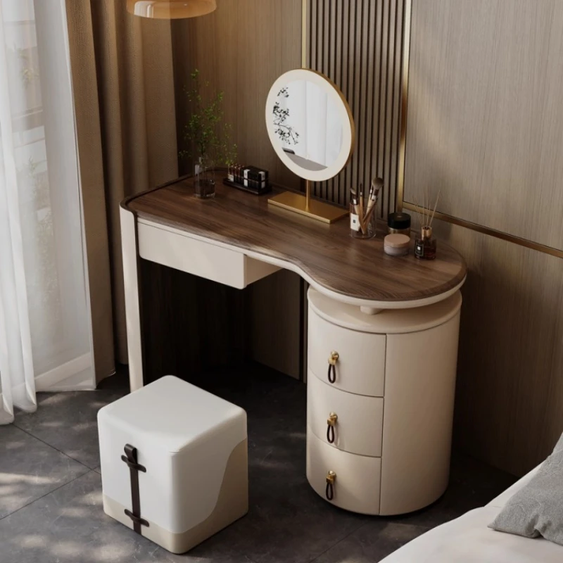 

Modern Luxury Dressing Table Makeup Vanity Toiletries Dresser Desk Storage Locker Dressers For Bedroom Furniture Drawers Cabinet
