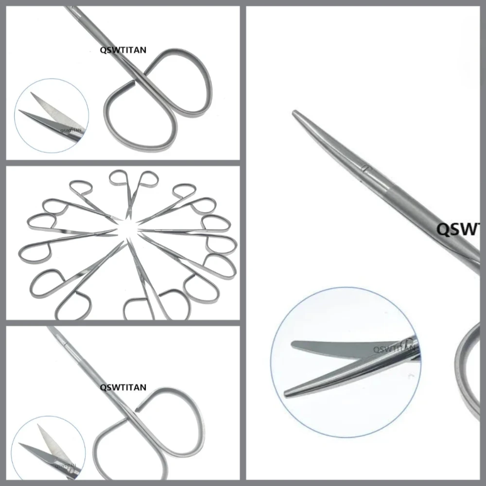 Eye Surgery Scissors Cosmetic Plastic Surgery Instrument Double Eyelid Tool Ophthalmic  Surgical Instruments
