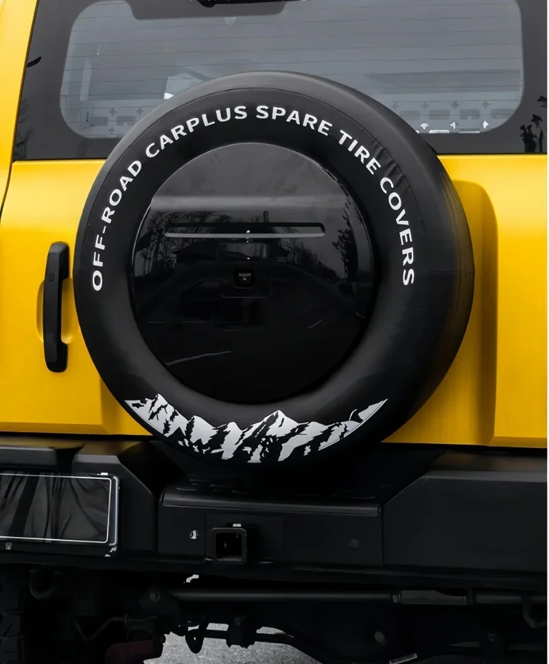 Car Tailgate Spare Tire Protection Cover For GWM Tank 300 Auto Thickened Imitation Leather Tire Cover Car Upgrade Parts