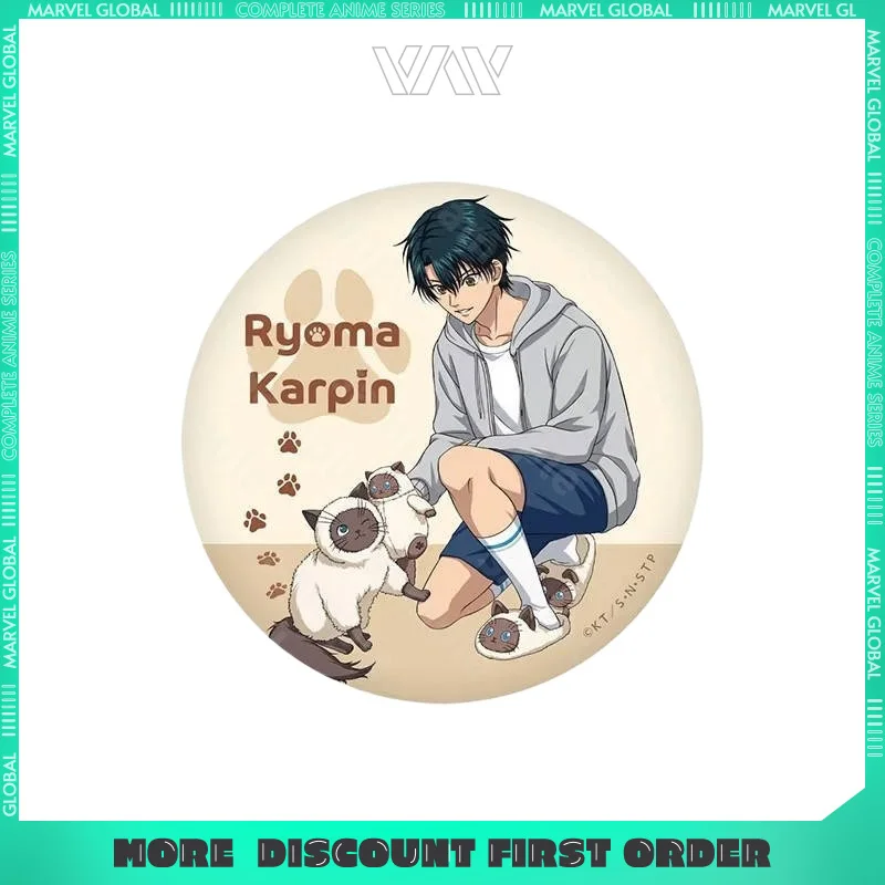 

Принц тенниса II Ryoma Karupin, акриловая подставка, значок, 2 круга, периферийные устройства аниме, высококачественный орнамент, подарок фанатам для мальчиков, игрушки