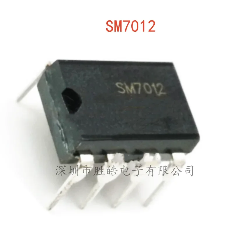 

(10PCS) NEW SM7012 7012 Current Mode PWM Control IC Chip Straight In DIP-8 SM7012 Integrated Circuit