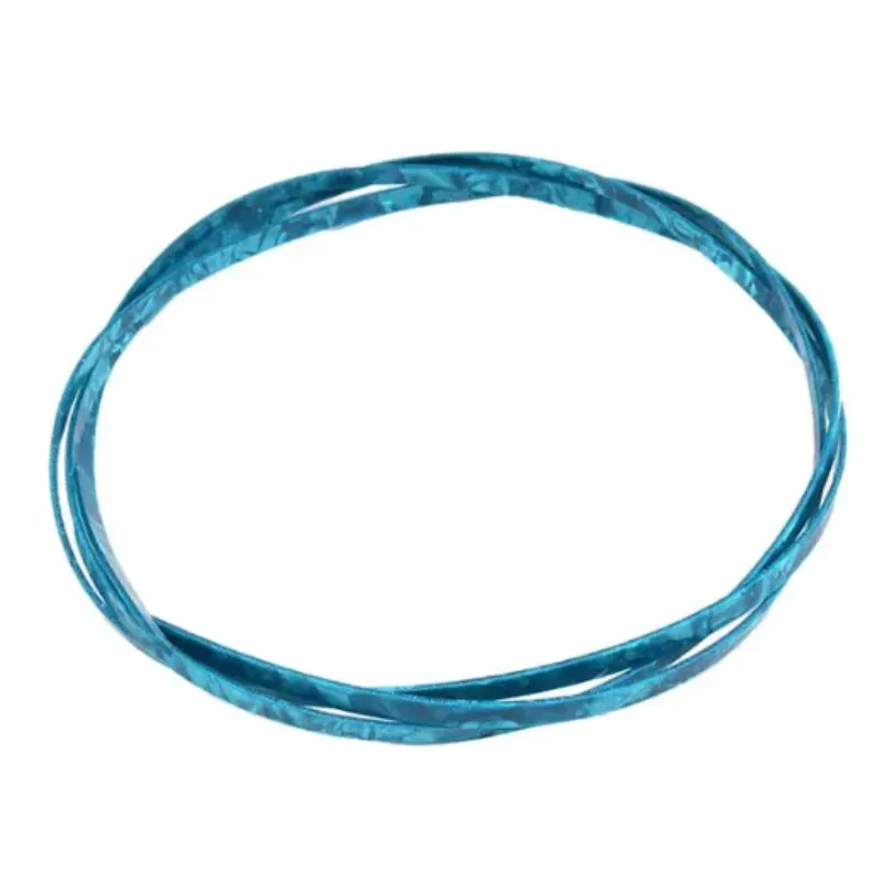 Gitaarbinding Purfling Strips Abs Gitaar Onderdelen Accessoires Voor Gitaarbouwer Levert Gitaar Body Toets Binding 1600*6Mm Kleur
