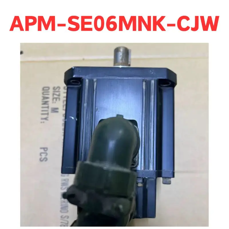 

second-hand servo motor APM-SE06MNK-CJW Test passed Fast Shipping