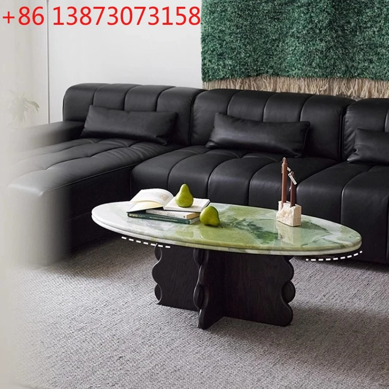 

Living room home colorful coffee table light luxury high sense