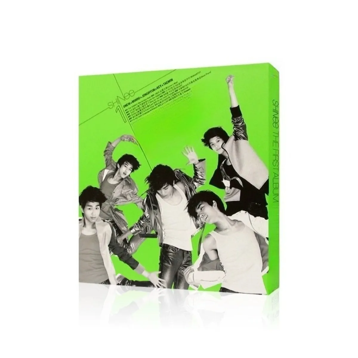 قرص مضغوط لألبوم SHINee "SHINee World" مع كتاب كلمات - مجموعة K-Pop Pop Hits، سجل موسيقي قابل للجمع لمحبي الشباب #4