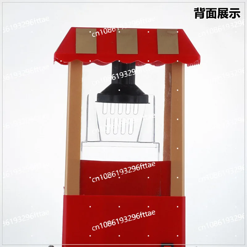 Household Popcorn Machines, Small Mini Popcorn Machines, Fully Automatic Trolley Cartoon Marshmallow Machines