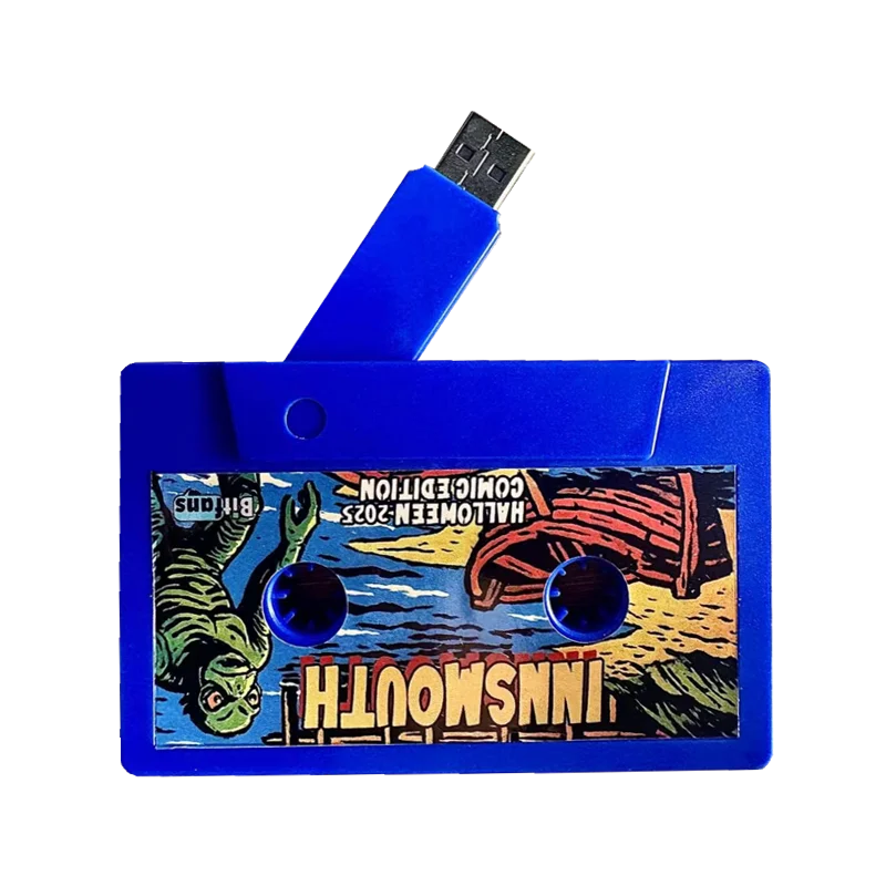 新しいカラフルなカセット型USB2.0メモリフラッシュドライブ 2GB 4GB 8GB 16GB 64GB 32GB