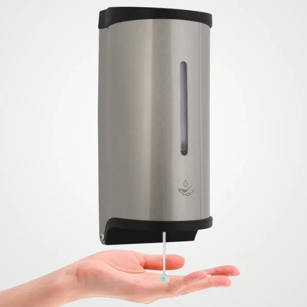 Washroom Soap Dispenser Automatic Alcoholic Gel Stainless Steel Sensor Soap Dispenser