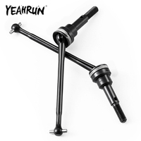 YEAHRUN 2Pcs Steel Front Axle CVD Drive Shafts for WLtoys 12428 1/12 RC Car Upgrade Parts